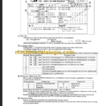 TAKEUCHI TB290 Hydraulic Excavator Parts Manual Engine