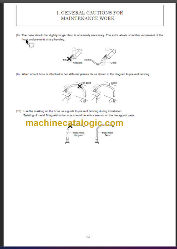 YANMAR SV60-A SERVICE MANUAL