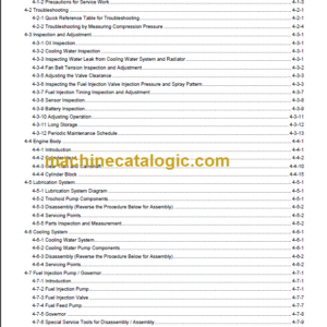 YANMAR B7-5-B7-5A SERVICE MANUAL