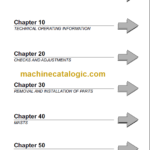 KOMATSU FB20H-2R FB20HG-2R SHOP MANUAL