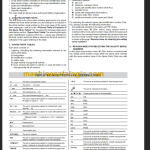 KOMATSU MWS10-1R MWS12-1R PARTS CATALOGUE 2000