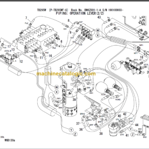 TAKEUCHI TB295W Hydraulic Excavator Parts Manual