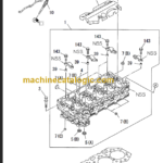 TAKEUCHI TB290 Hydraulic Excavator Parts Manual Engine