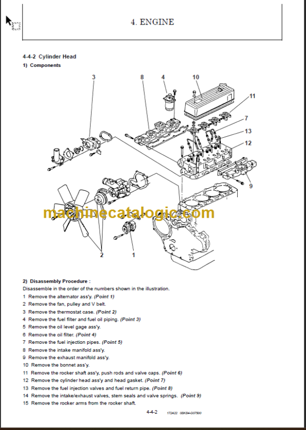 YANMAR B7-5-B7-5A SERVICE MANUAL