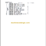 TAKEUCHI TB290 Hydraulic Excavator Parts Manual Engine