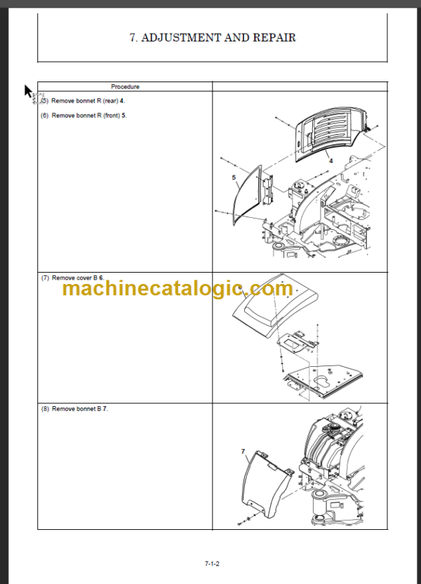 YANMAR SV60-A SERVICE MANUAL