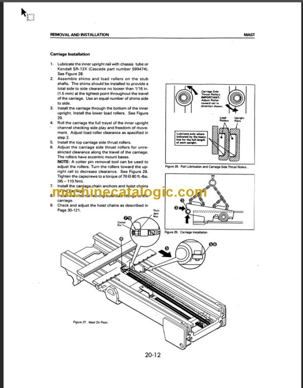 FD20 25 30-12 SHOP MANUAL