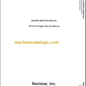 NAVISTAR N13 ENGINE SERVICE MANUAL