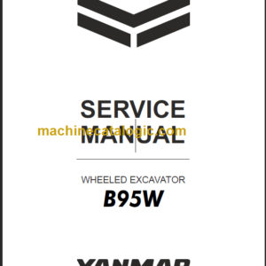 YANMAR B95W SERVICE MANUAL