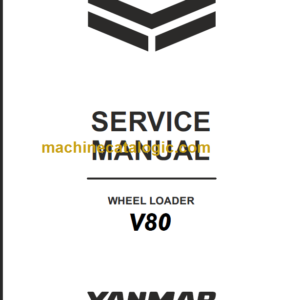 YANMAR V80 SERVICE MANUAL