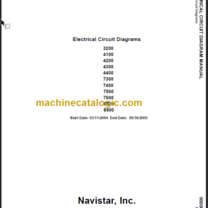 NAVISTAR 3200 4100 4200 CIRCUIT DIAGRAMS