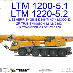 LIEBHERR LTM 1200-1220 ELECTRICITY SYSTEM