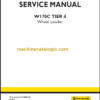 NEW HOLLAND W170C TIER4 SERVICE MANUAL