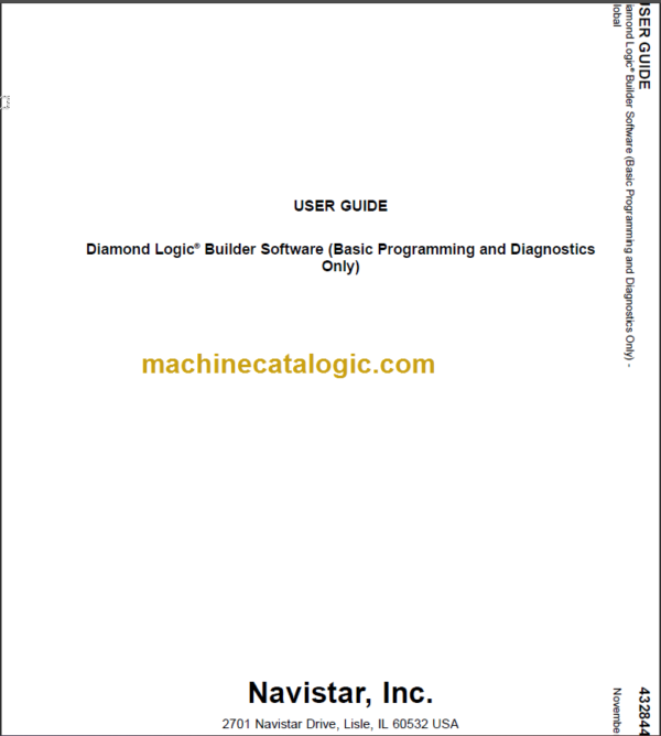 NAVISTAR Diamond Logic Builder Software 