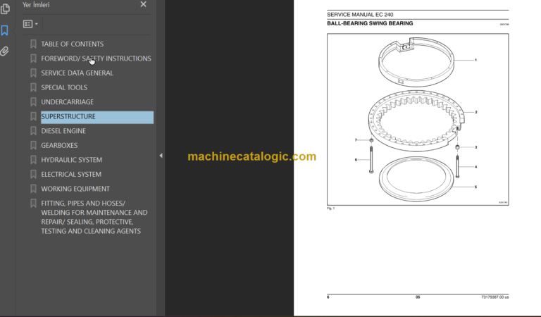 EC240 SERVICE MANUAL