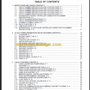 NAVISTAR 3200-4100-4200-4400 CIRCUIT DIAGRAM MANUAL