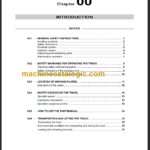 KOMATSU FB25H-2R FB30H-2R SHOP MANUAL