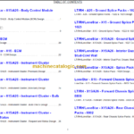 NAVISTAR LT-RH-LoneStar Series Interactive Schematics
