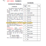 JAC MOTORS JFC1041 SERIES TRUCKS WORKSHOP MANUAL