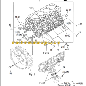 TAKEUCHI TB1160W Hydraulic Excavator Parts Manual EngineAC