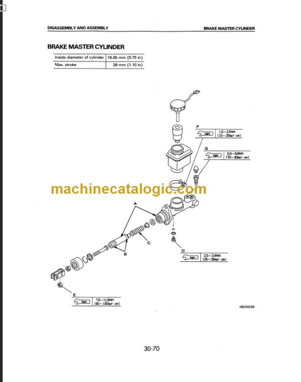 KOMATSU FG20 25 30-12 SHOP MANUAL