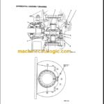KOMATSU FD40Z 40 45-7 BEC07C1-01 SHOP MANUAL