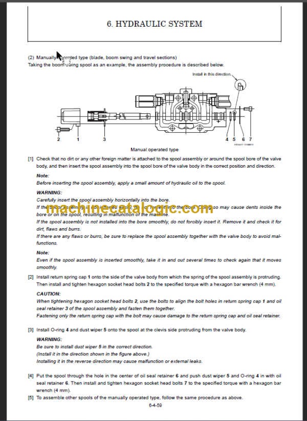 YANMAR VIO50-6A SERVICE MANUAL