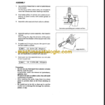 KOMATSU FG20 25 30-12 SHOP MANUAL