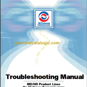 ALLISON MD-HD WTEC 3 TROUBLESHOOTING MANUAL