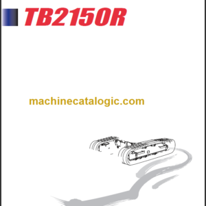 TAKEUCHI TB2150R Compact Excavator Parts Manual