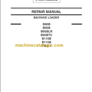 B90B-B95B-B95BLR TIER3 SERVICE MANUAL