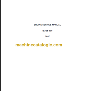 NAVISTAR EGES-390 ENGINE SERVICE MANUAL