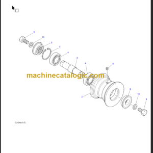 TAKEUCHI TB015 Compact Excavator Parts Manual