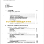 LIEBHERR 35K OPERATING INSTRUCTIONS