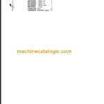 TAKEUCHI TB015 Compact Excavator Parts Manual