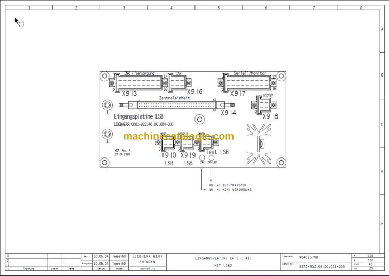 LIEBHERR LTM1100-1090 HUBWERK