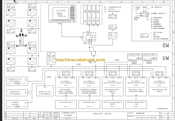 LIEBHERR LTM 1080-1090 MIT INTARDER