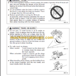 KOMATSU FD200 FD250Z-6 OPERATION MANUAL