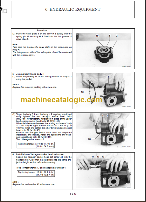 YANMAR VIO23-6 SERVICE MANUAL