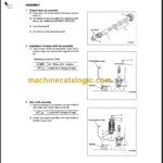 KOMATSU FG20SH 25SH 30SH-12 SHOP MANUAL