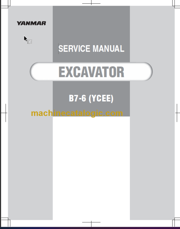 YANMAR B7-6 SERVICE MANUAL