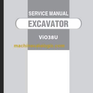 YANMAR VIO38U SERVICE MANUAL