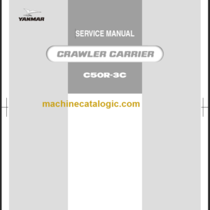 YANMAR C50R-3C SERVICE MANUAL