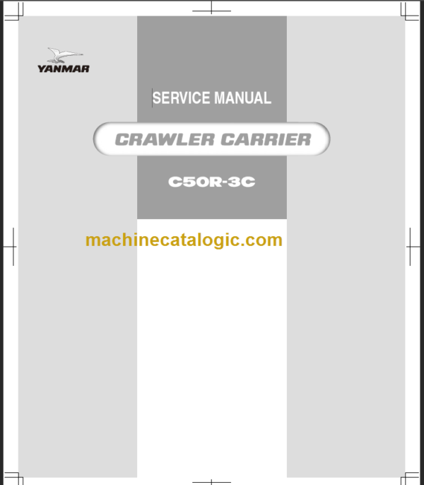 YANMAR C50R-3C SERVICE MANUAL