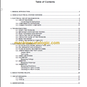 NAVISTAR BE 200-CE200-CE300 TRUCK SERVICE MANUAL