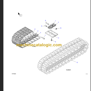 TAKEUCHI TB250 Mini Excavator Parts Manual