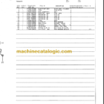 TAKEUCHI TB15FR Mini Excavator Parts Manual Engine