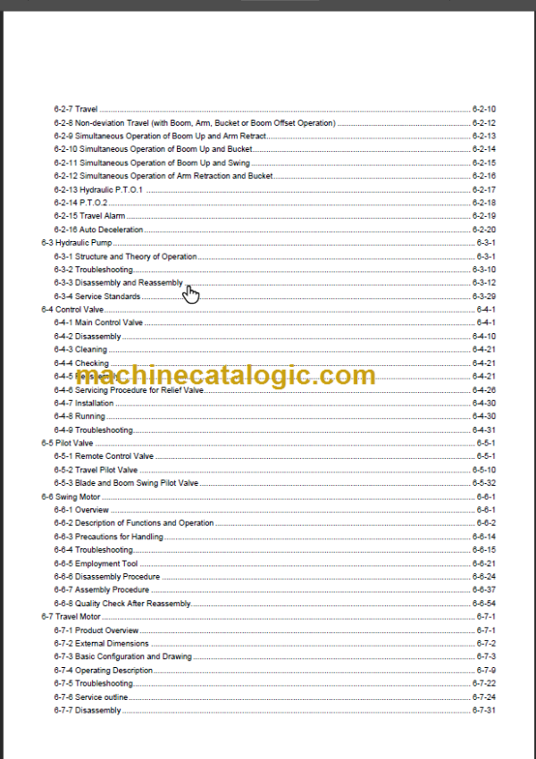 YANMAR B7-6 SERVICE MANUAL