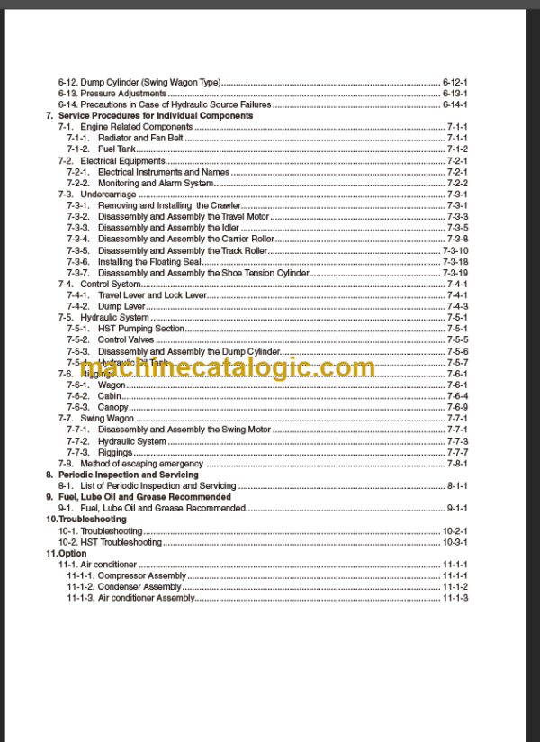 YANMAR C50R-3C SERVICE MANUAL