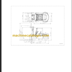 KOMATSU FD50 FD60 FD70 FD80-8 SHOP MANUAL